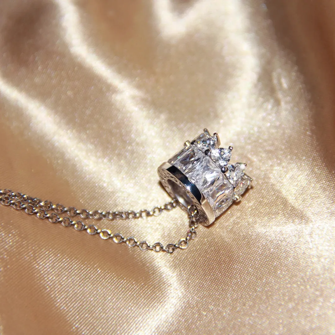 Men Imperial Crown Necklace