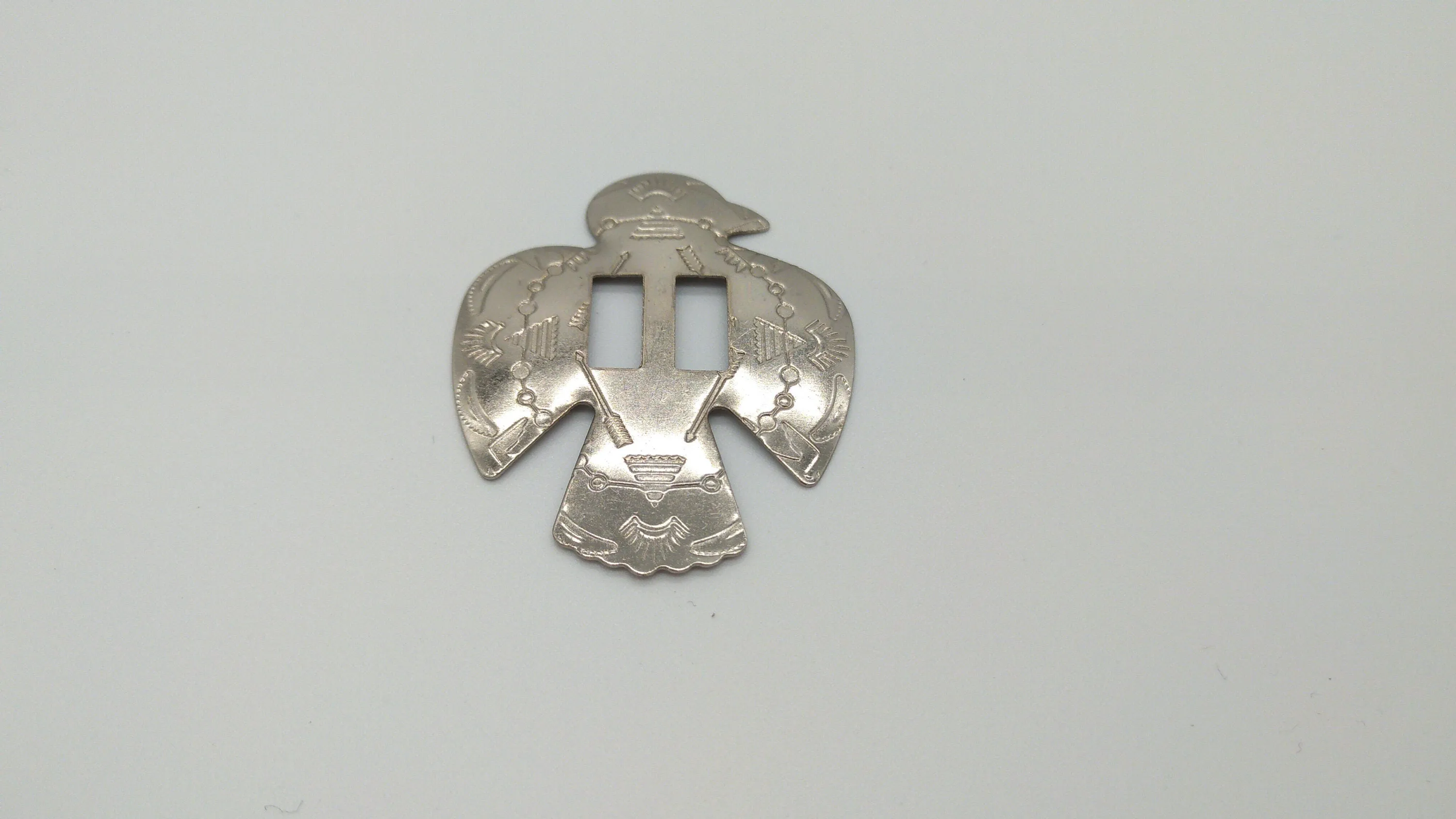 Metal Concho's for Texas Ties, Decoration, Regalia, Drums, Hair, Earrings, Jewelry, Eagle, Buffalo, Bear, Wigwam/Ti-pi, Heart, Circle