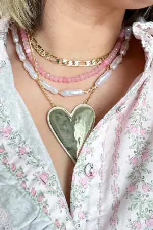 Mini Candy Necklace | Rose Quartz
