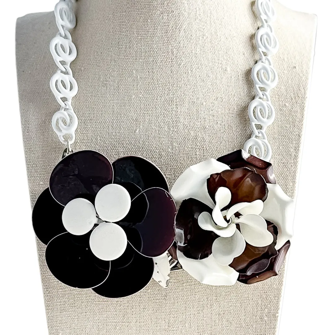 Mod Maximalist Collage Necklace