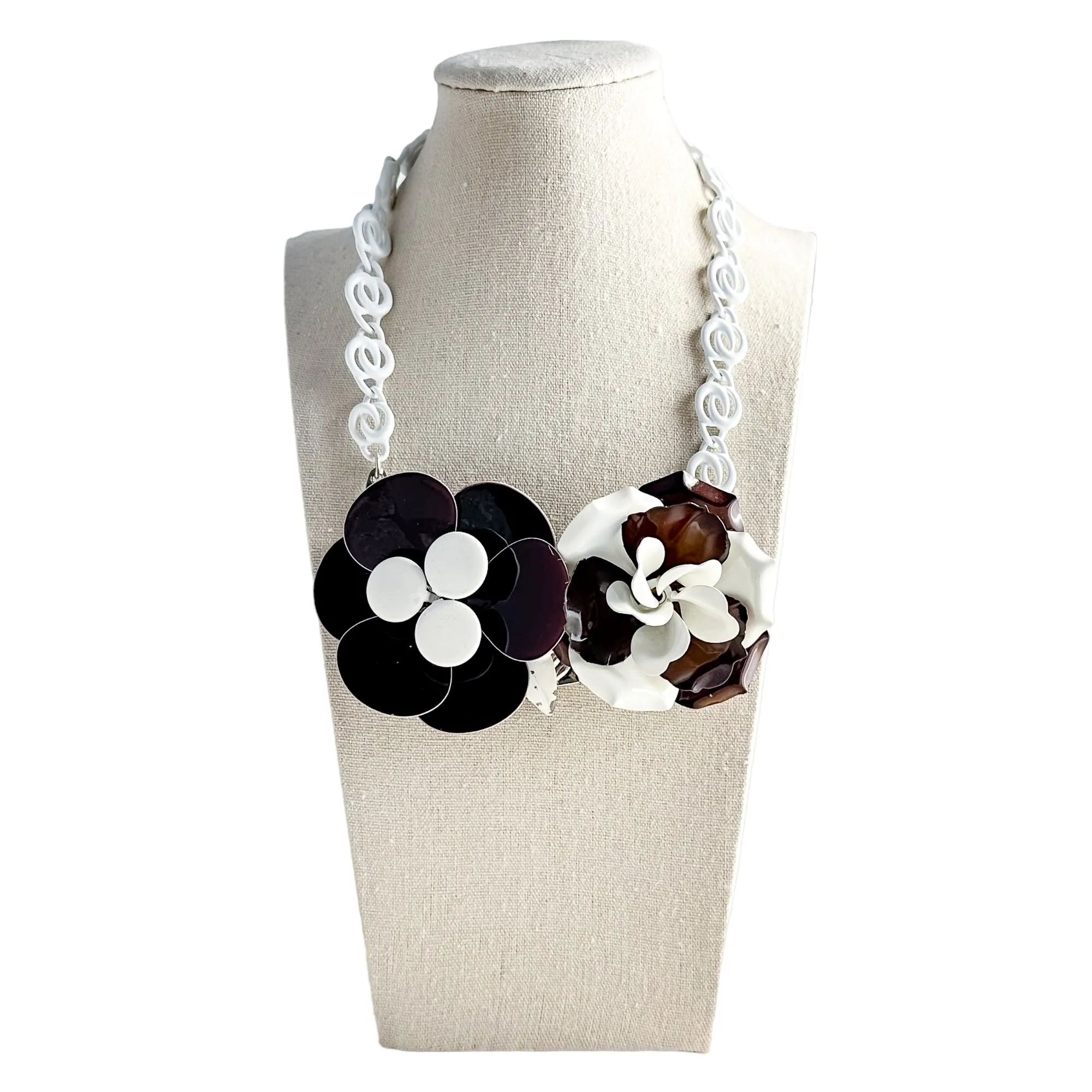 Mod Maximalist Collage Necklace