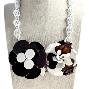 Mod Maximalist Collage Necklace