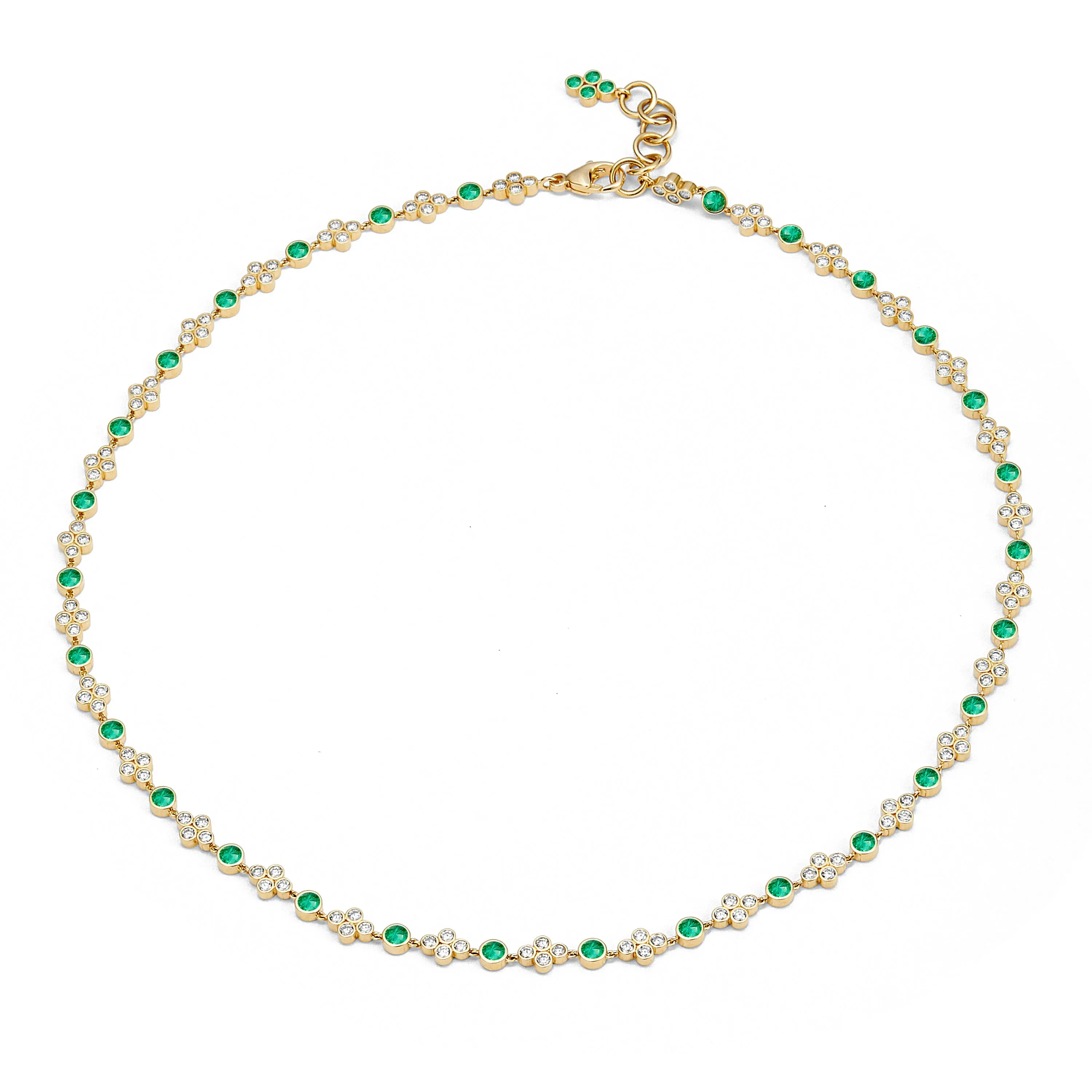 Mogul Flower Riviera Necklace
