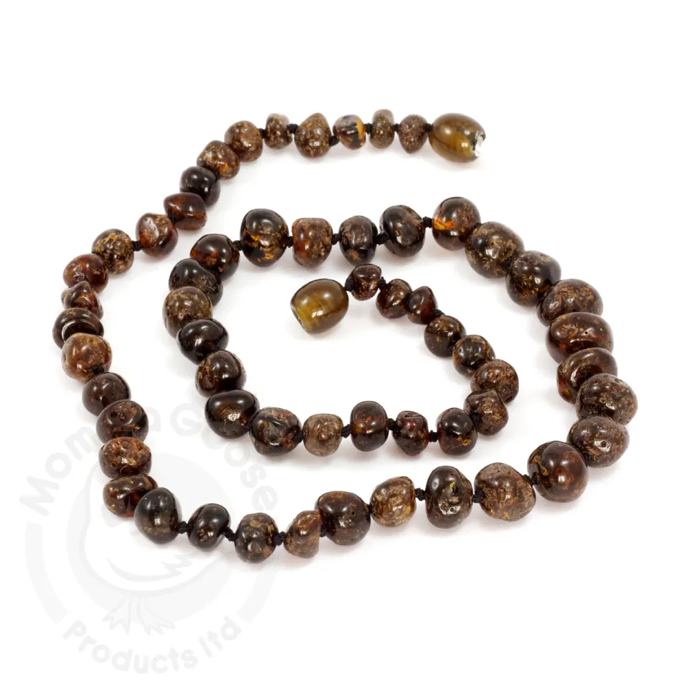 Momma Goose Amber Adult Necklace