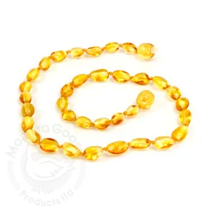 Momma Goose Olive Lemon Adult Necklace
