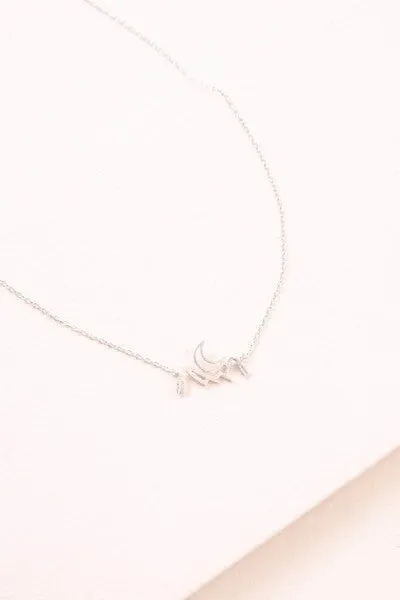 Moon Mountain Necklace