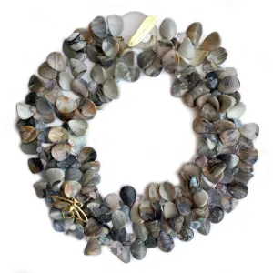 Moth & Jasper Petal Necklace