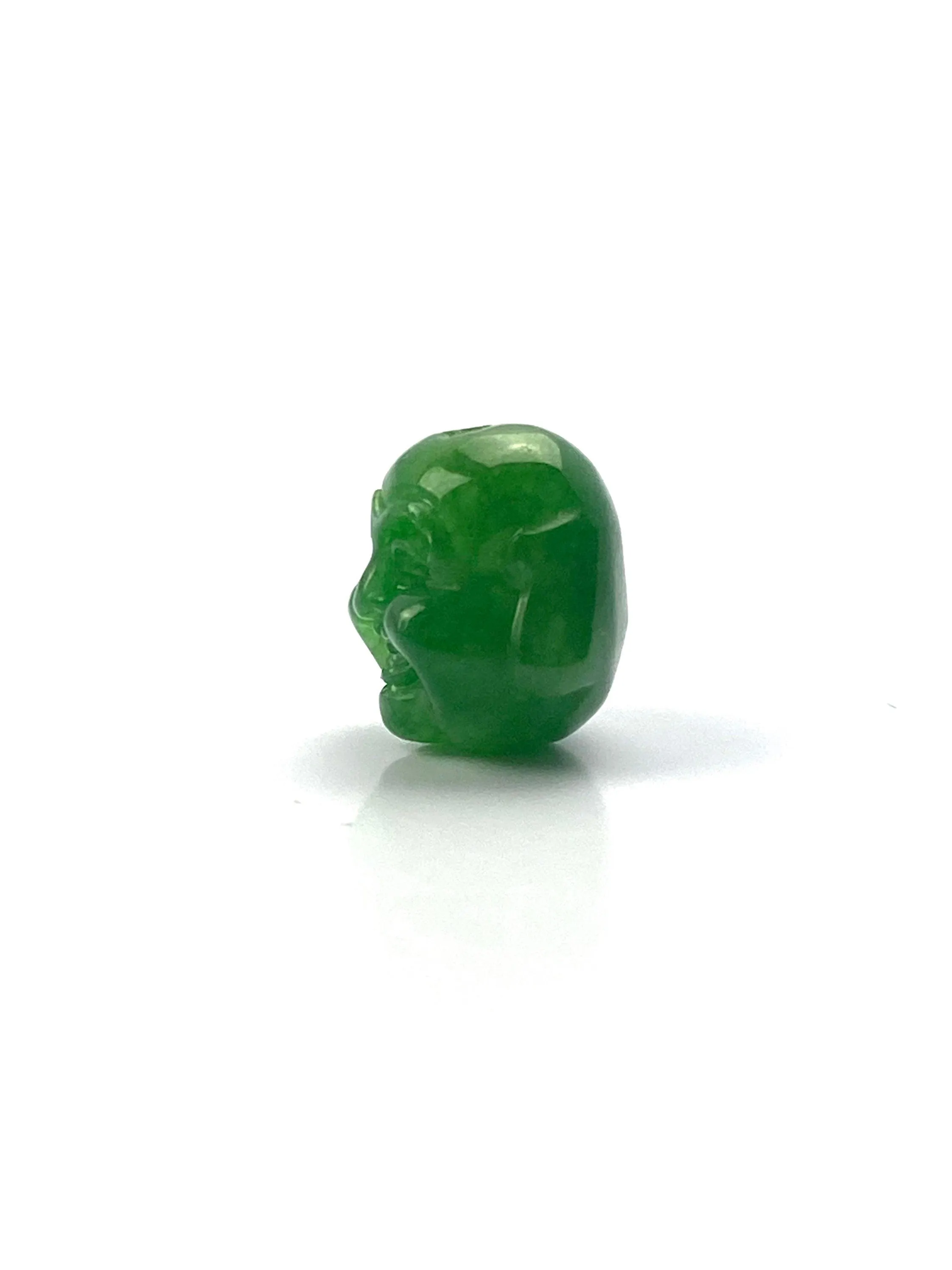 Mother of pearl Buddha head bead, SKU#M734