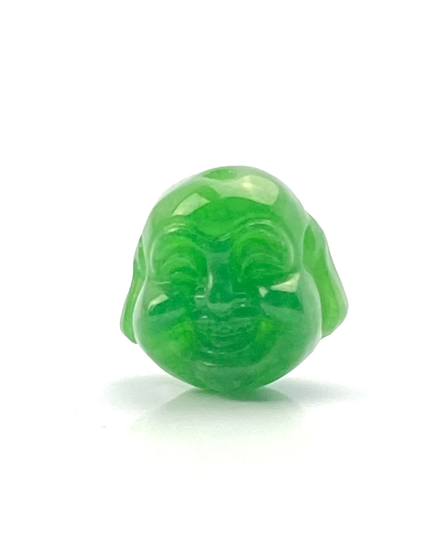 Mother of pearl Buddha head bead, SKU#M734