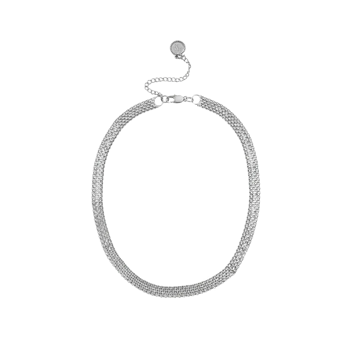 Mountain & Moon Claudia Necklace Silver
