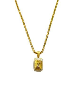 Mountain & Moon Eva Crystal Necklace