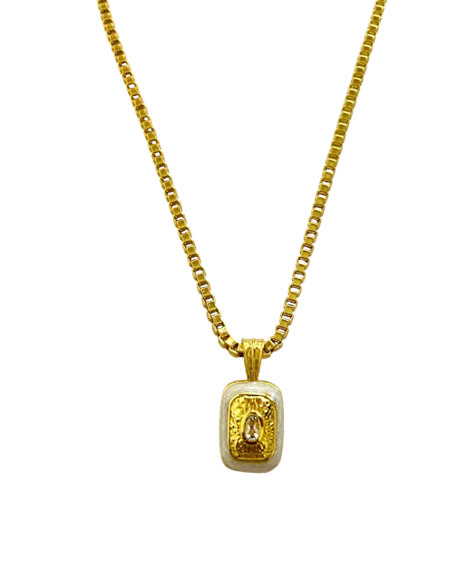 Mountain & Moon Eva Crystal Necklace