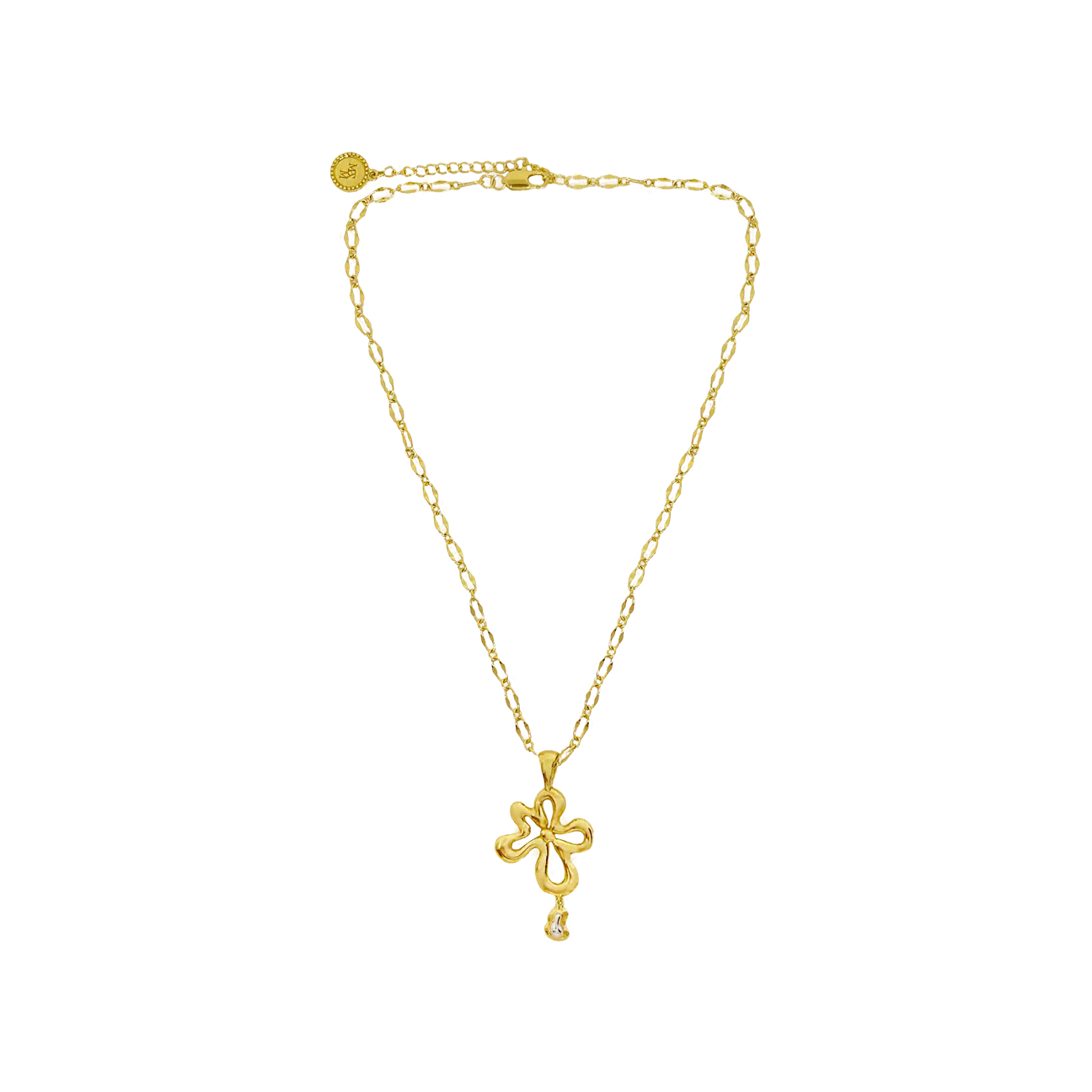 Mountain & Moon Maeve Necklace Gold