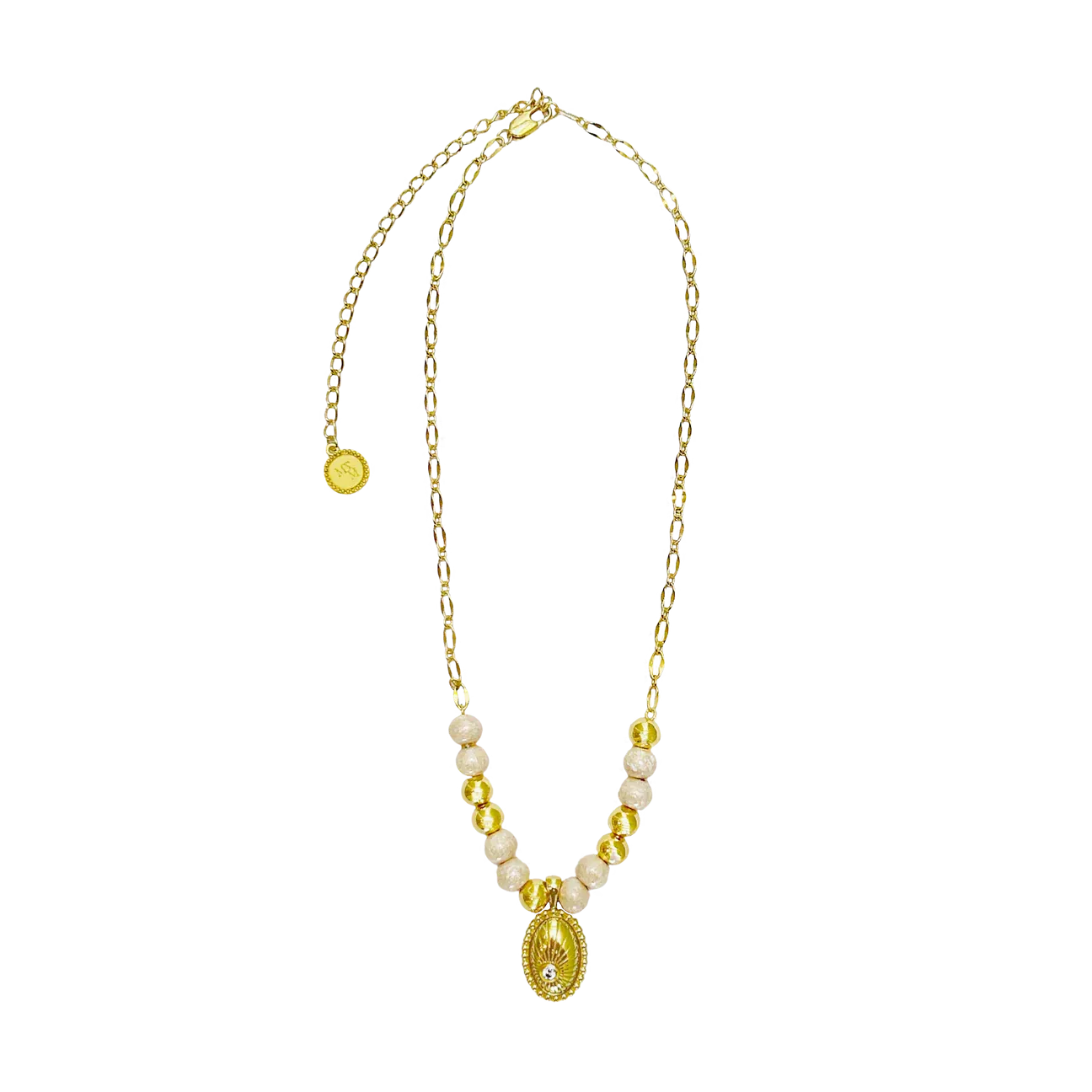 Mountain & Moon Ophelia Necklace Gold