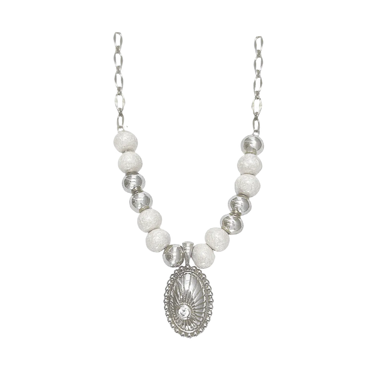 Mountain & Moon Ophelia Necklace Silver
