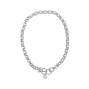 Mountain & Moon Roxanne Necklace Silver