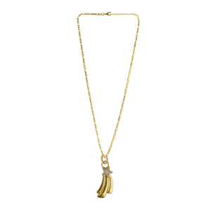 Mountain & Moon Shooting Star Necklace