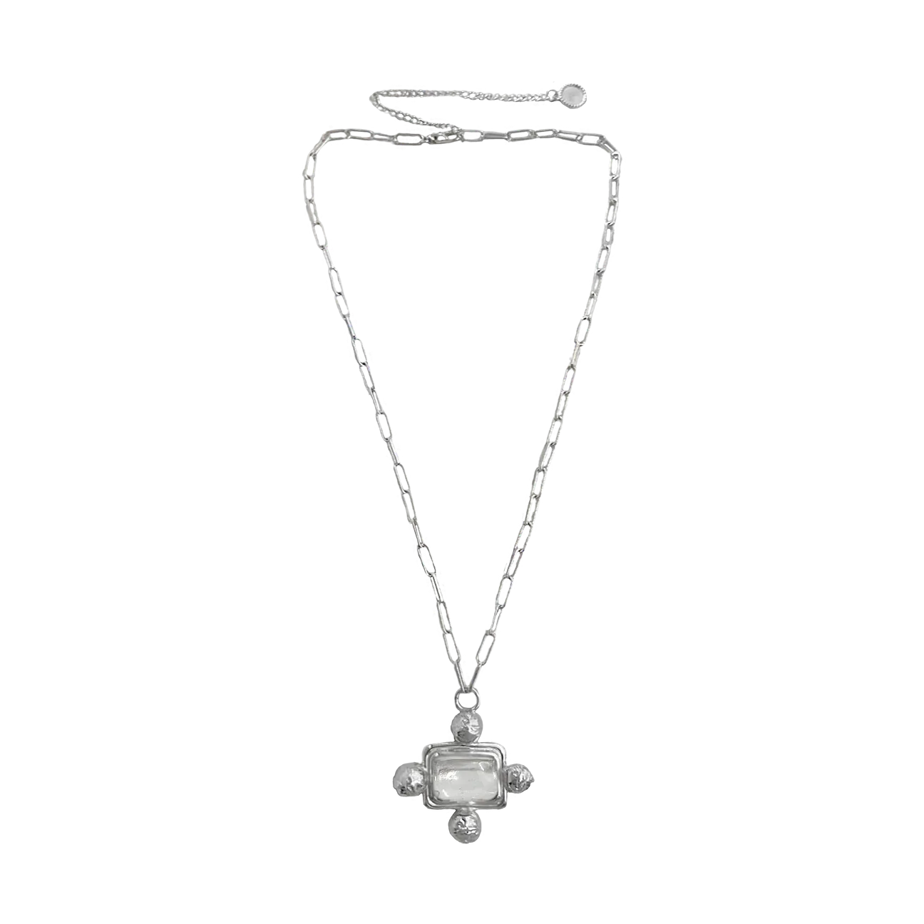 Mountain & Moon Yasmeen Necklace Silver