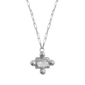 Mountain & Moon Yasmeen Necklace Silver