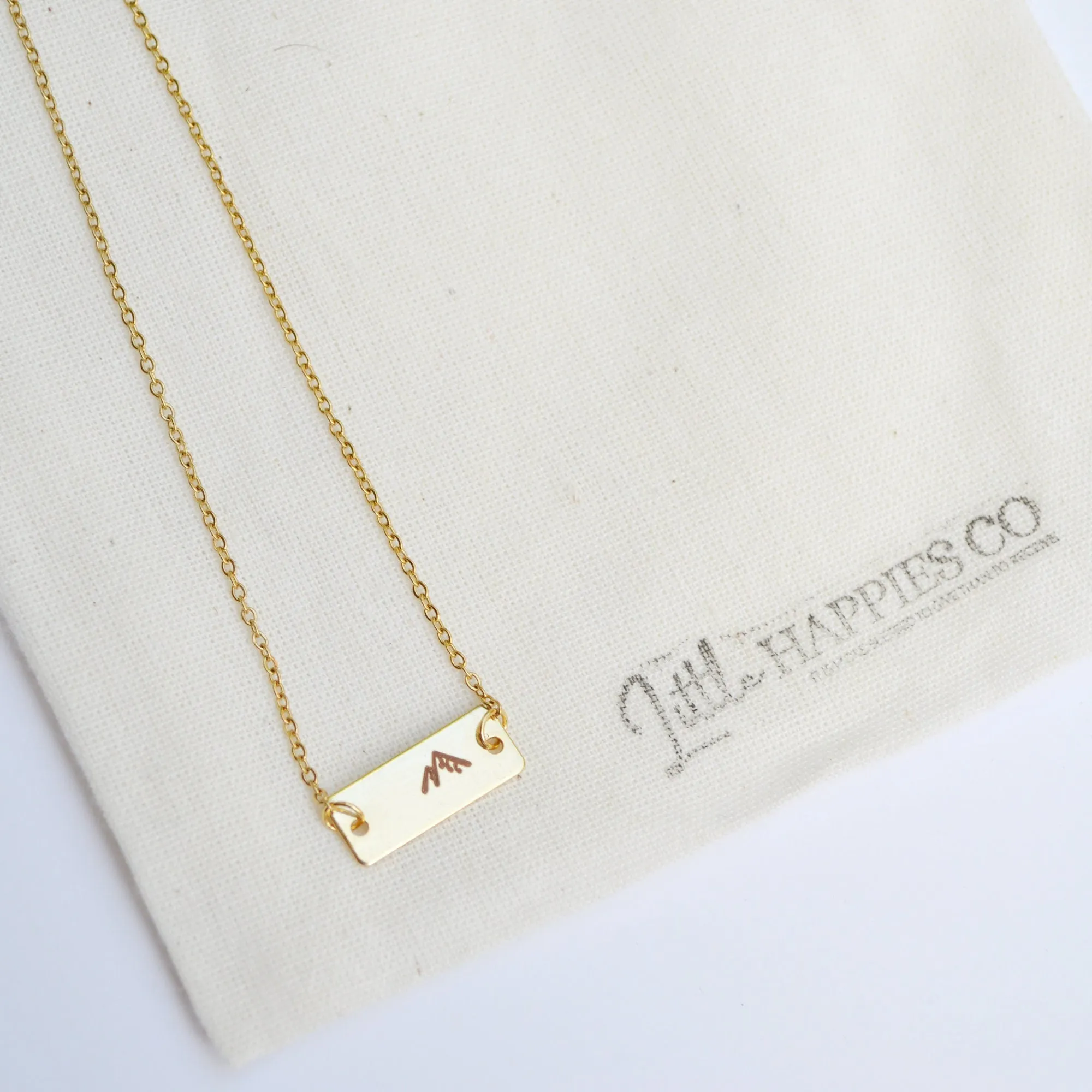 Mountain Necklace, encouragement necklace, Encouragement gift,  christian, Dainty Womens gift, Faith, miscarry, miscarriage gift, grief gift