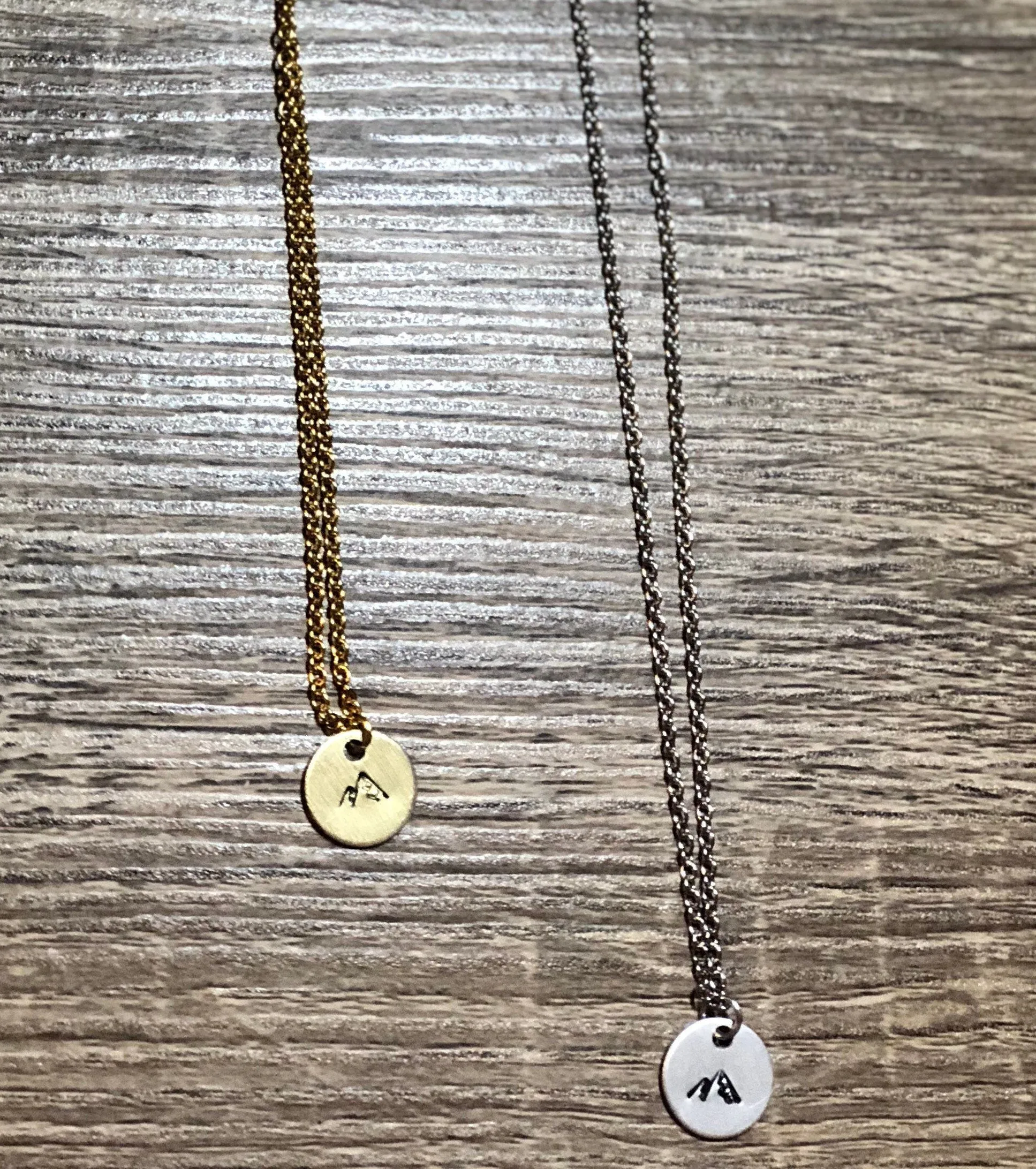Mountain Necklace, Gift for her, inspirational gift, sympathy, Christian, divorce, miscarriage, recovery, grief, cancer, encouragement gift