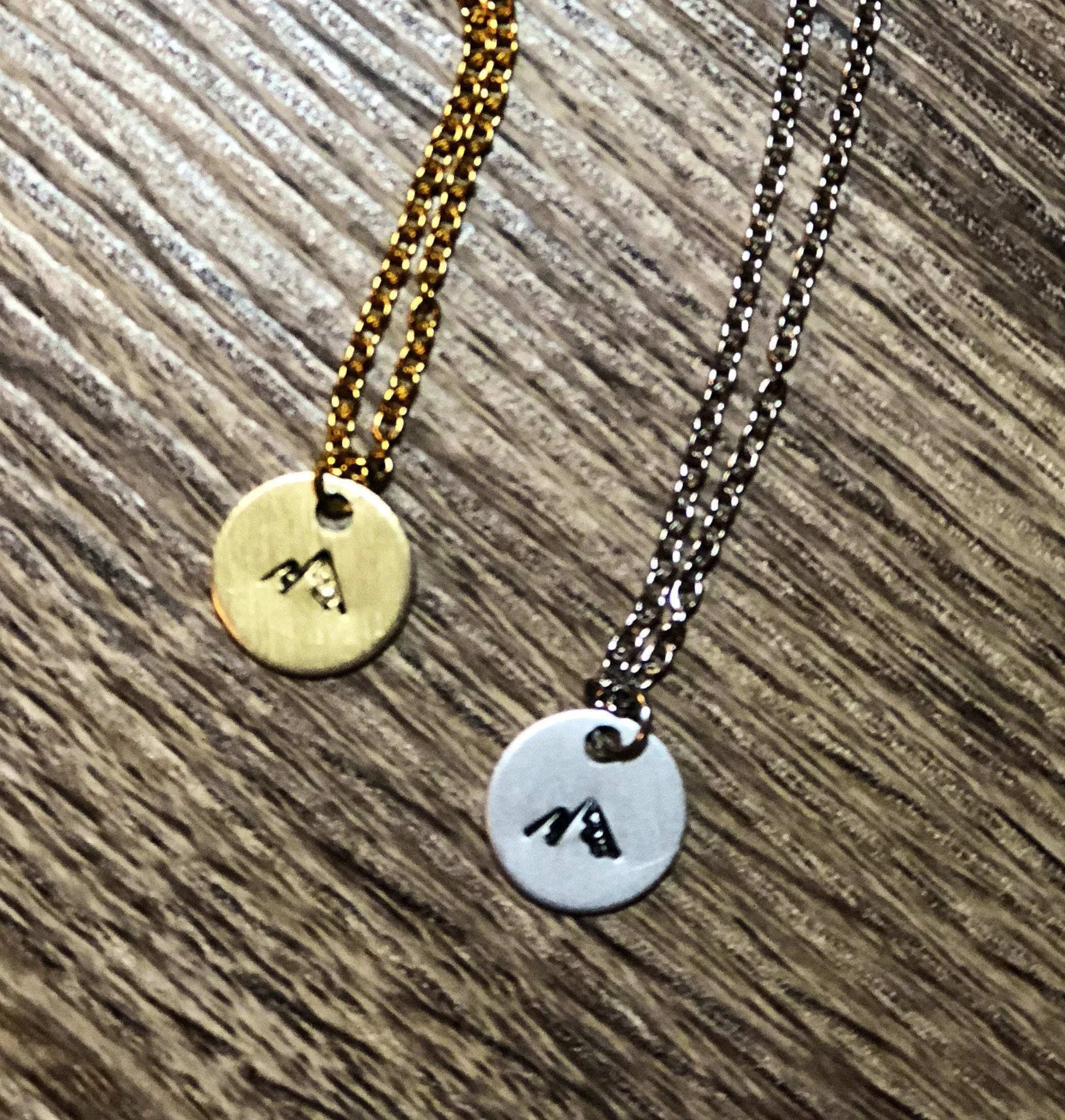 Mountain Necklace, Gift for her, inspirational gift, sympathy, Christian, divorce, miscarriage, recovery, grief, cancer, encouragement gift