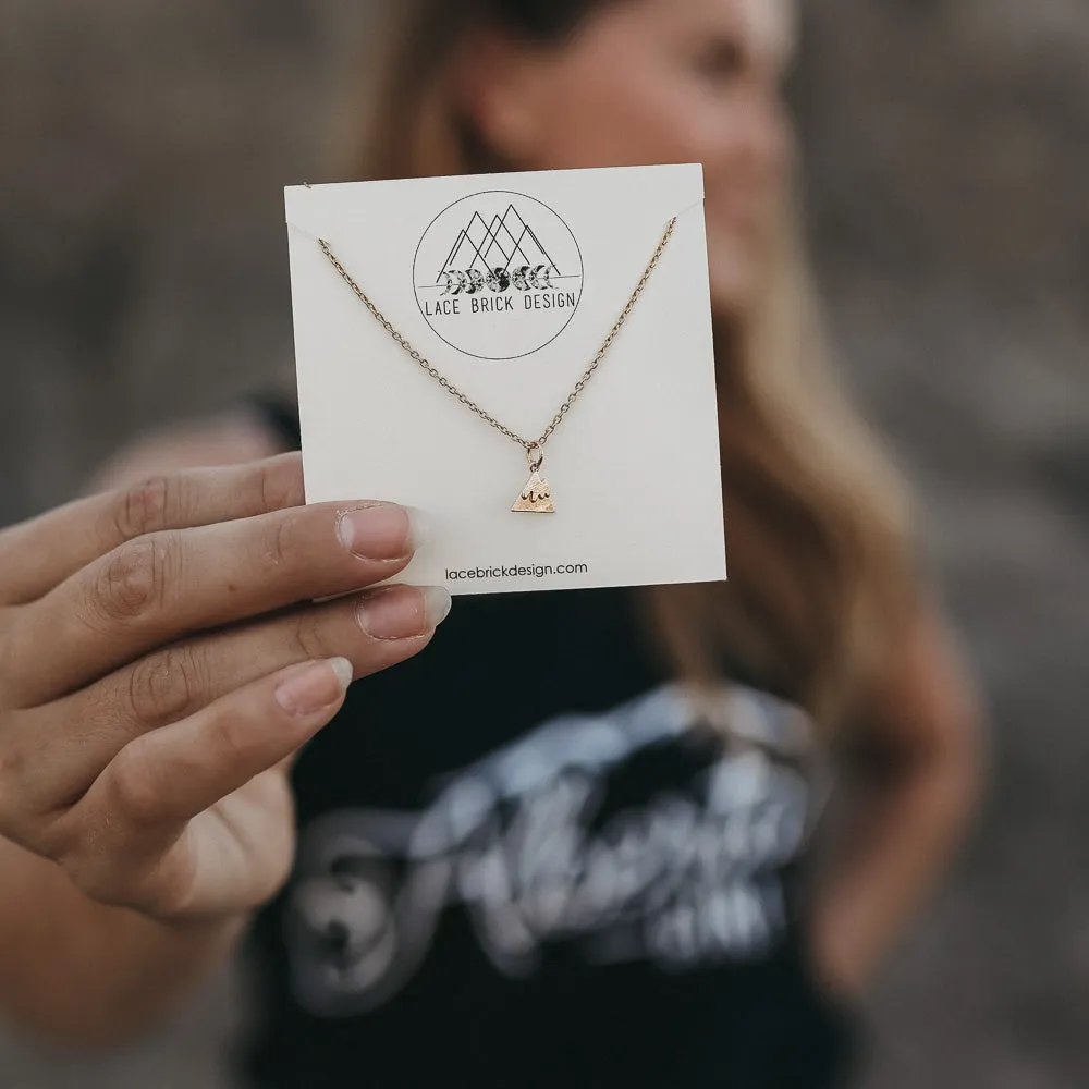 Mountain Peak Necklace