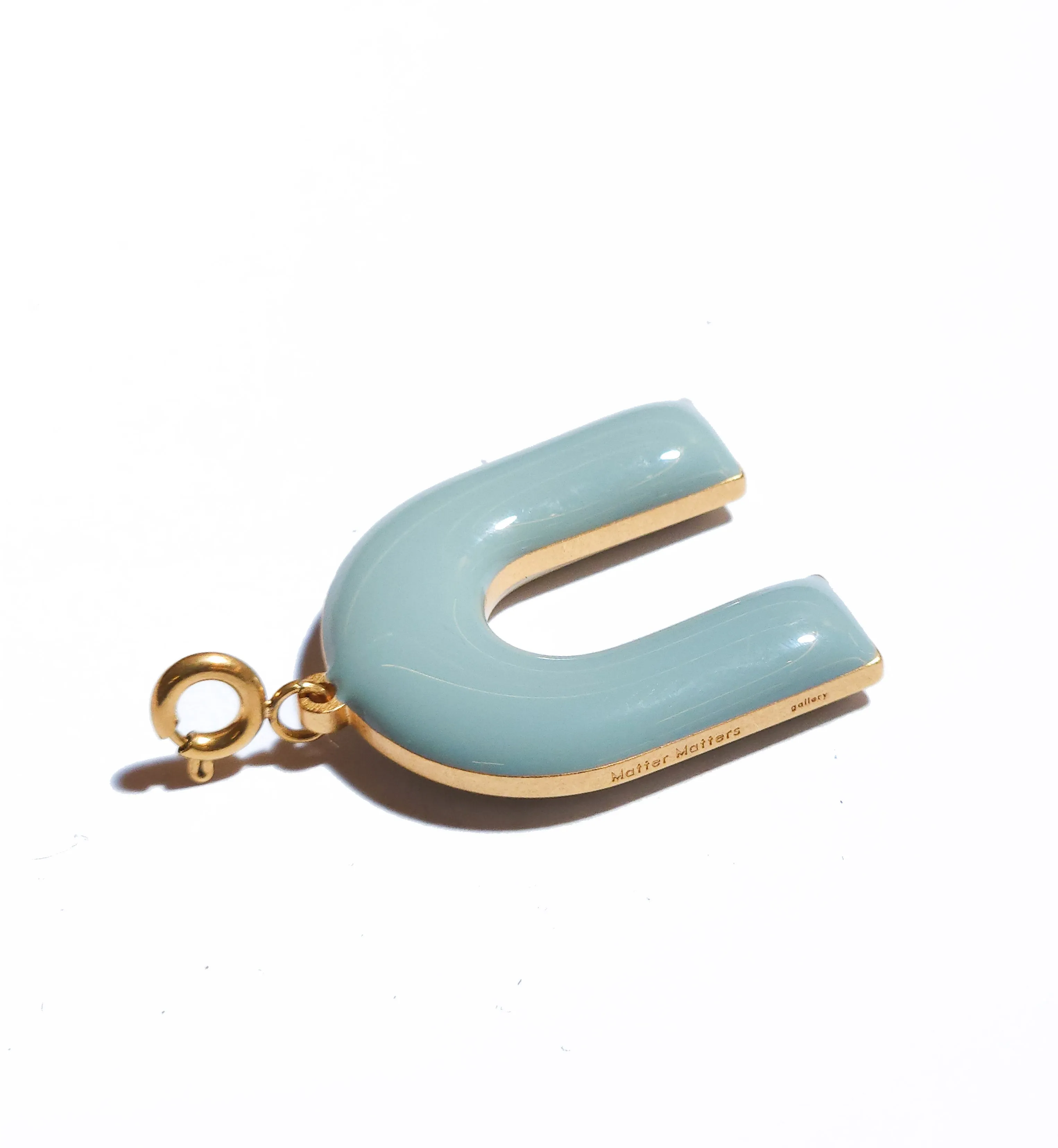 Mountain Pendant • Stone & Pea Green