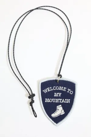 Mountain Research / Patch Necklaces - Navy