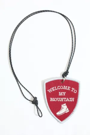 Mountain Research / Patch Necklaces - Wine