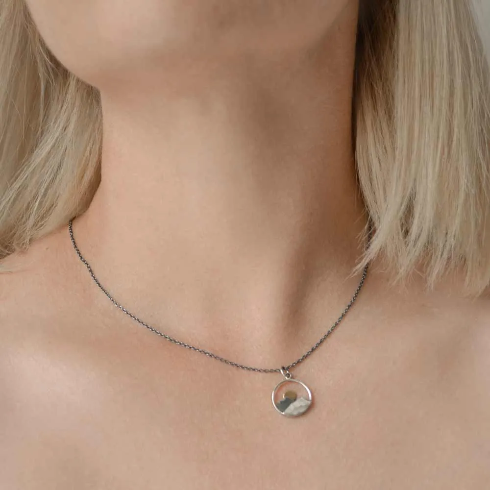 Mountain Sunrise Necklace