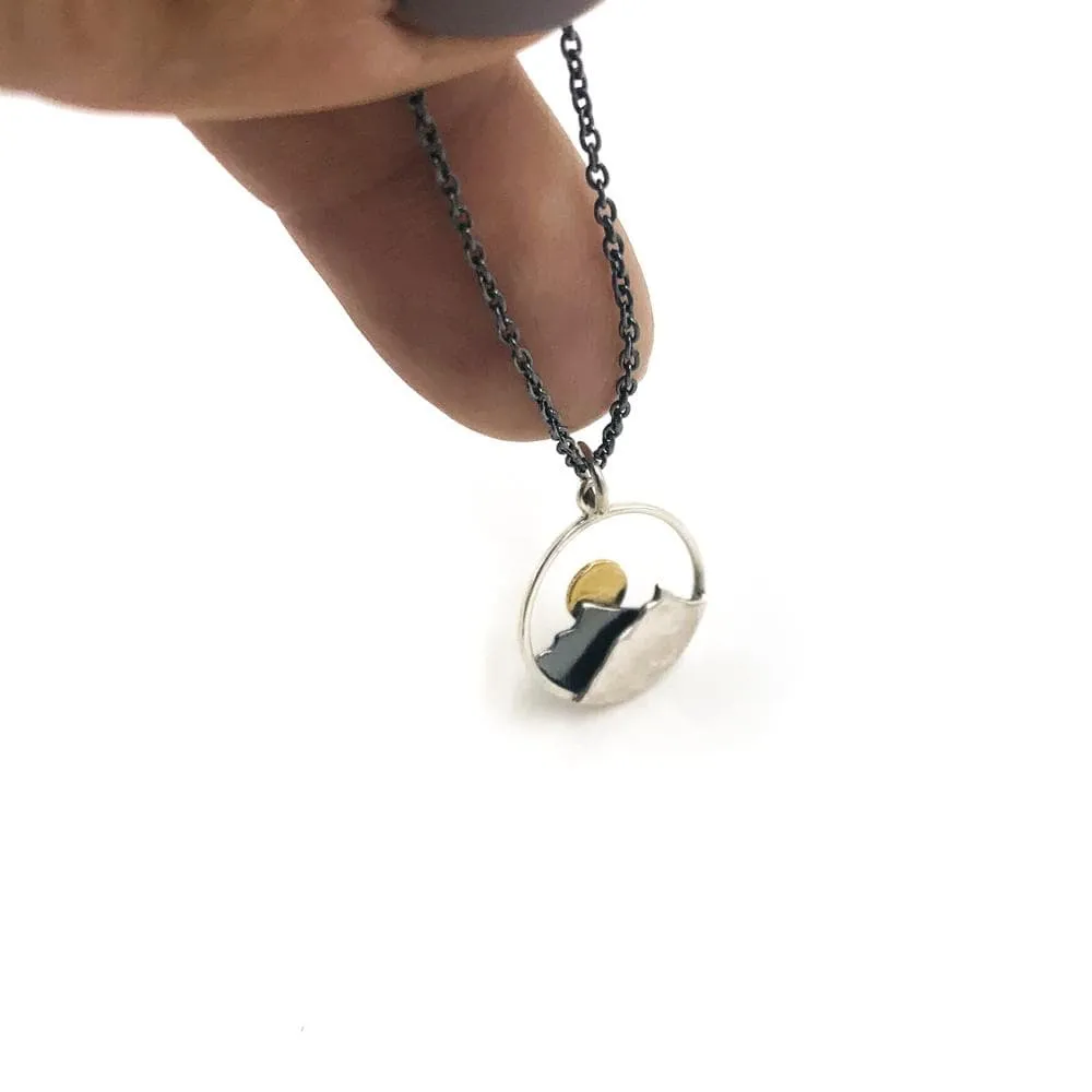 Mountain Sunrise Necklace