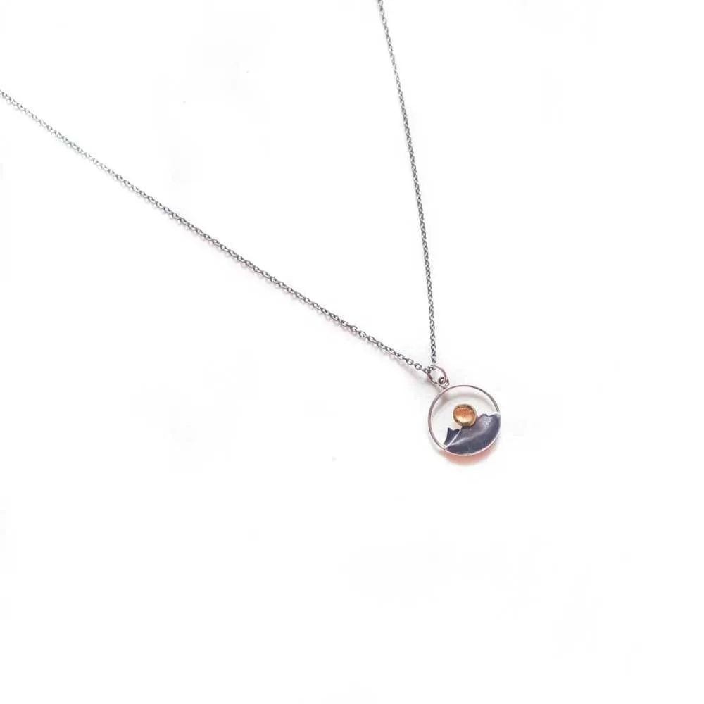 Mountain Sunrise Necklace
