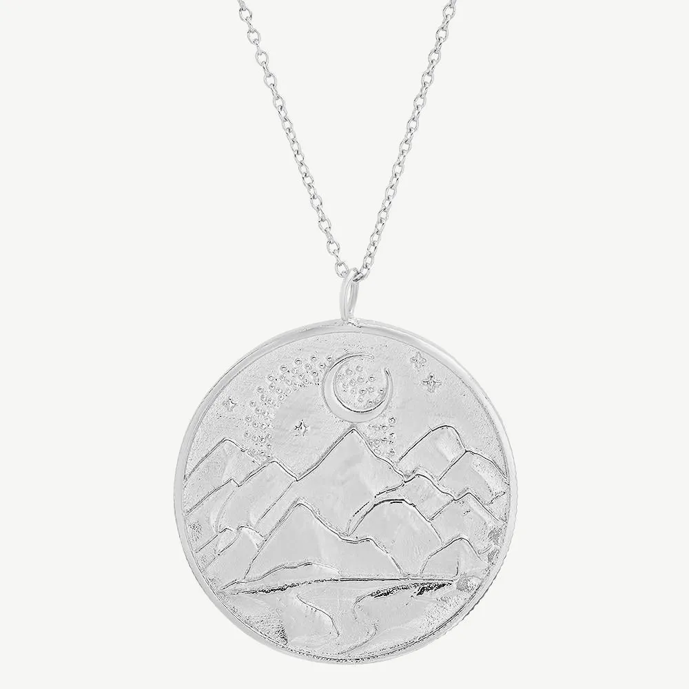 Mountain Token Necklace