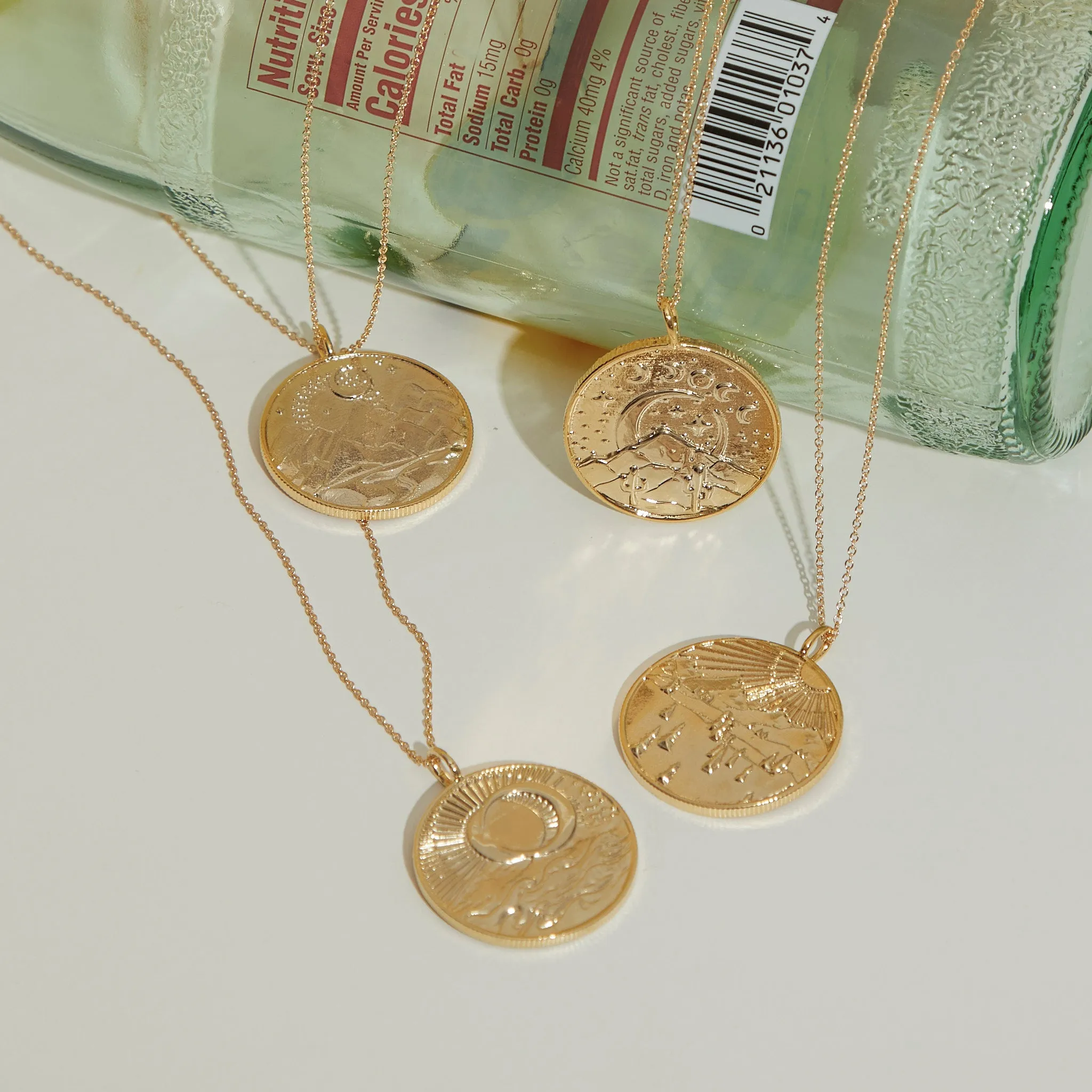 Mountain Token Necklace