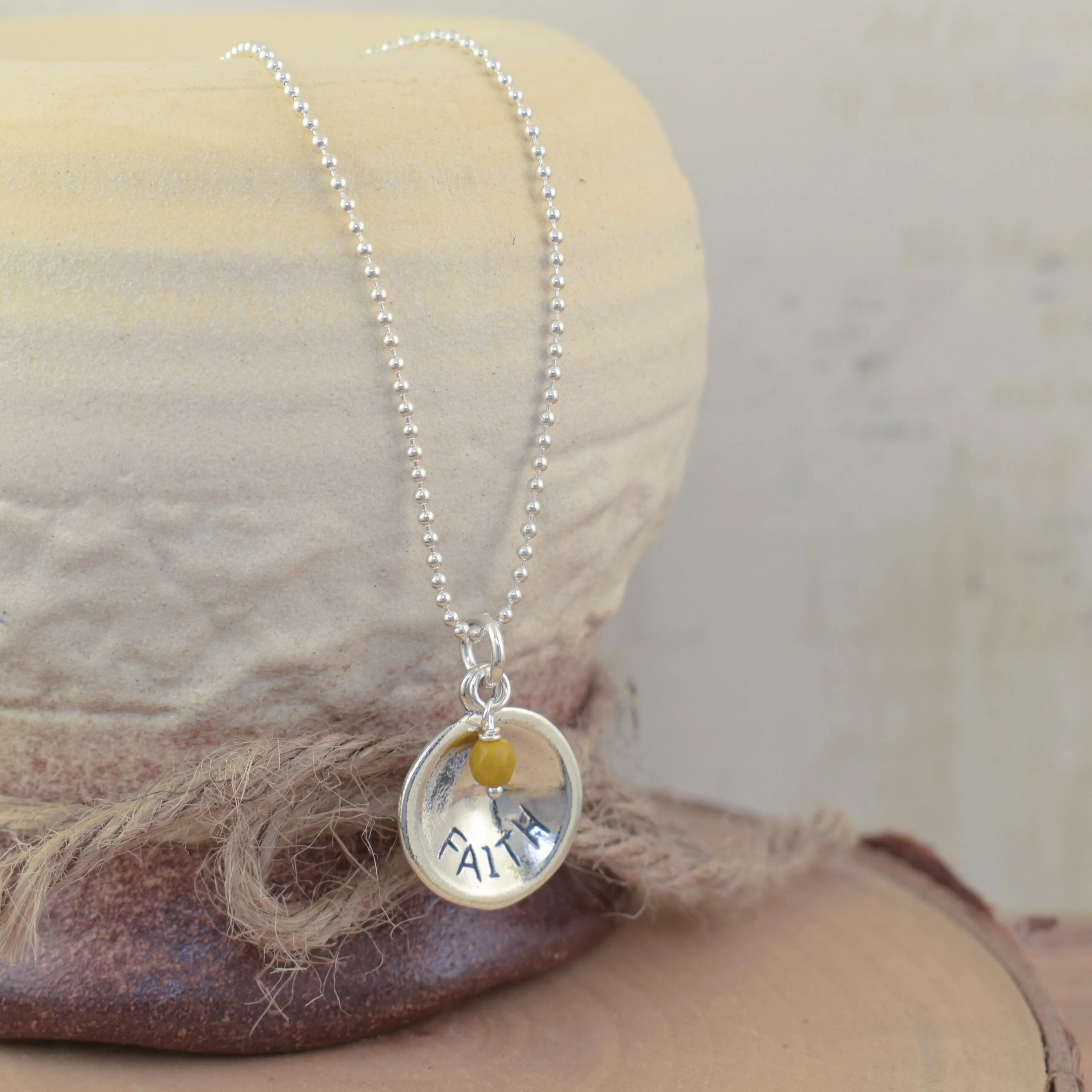 Mustard Seed Faith Necklace