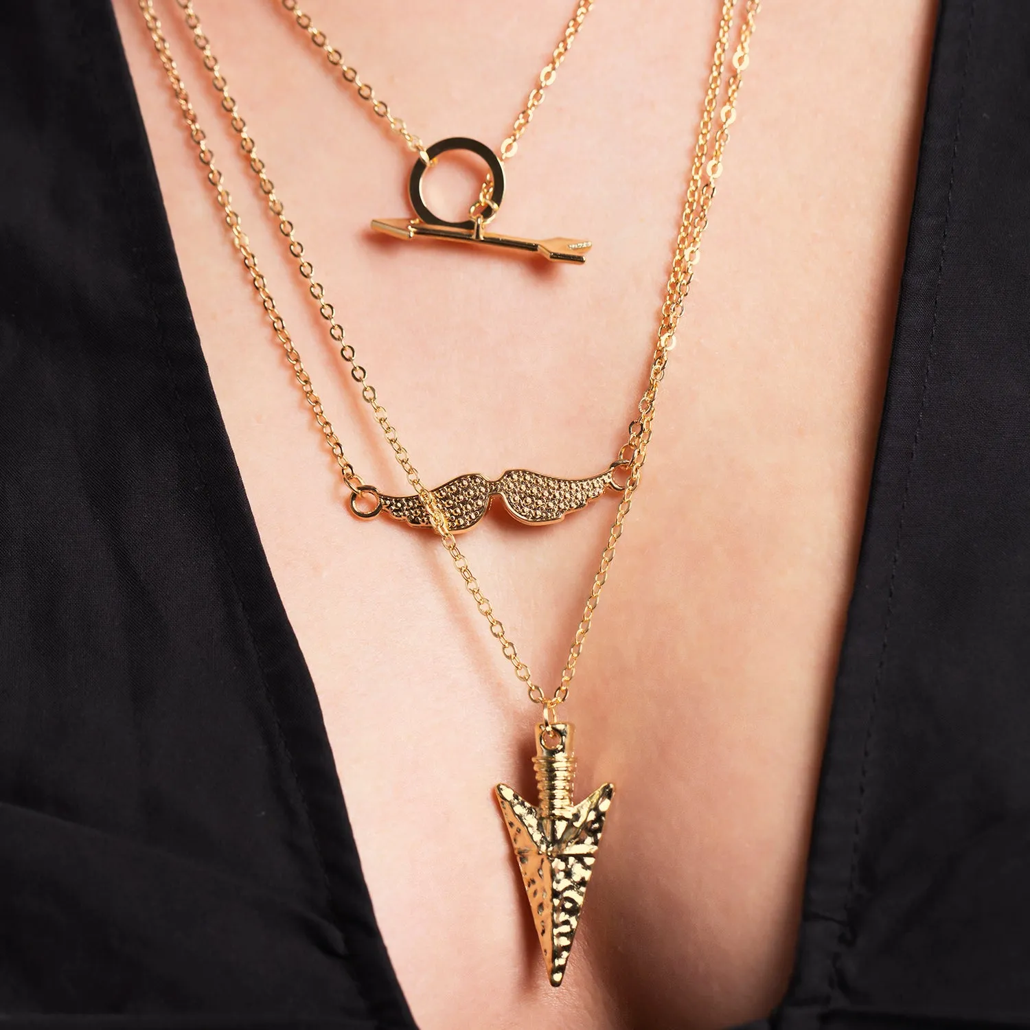 My Hearts My Compass Necklace