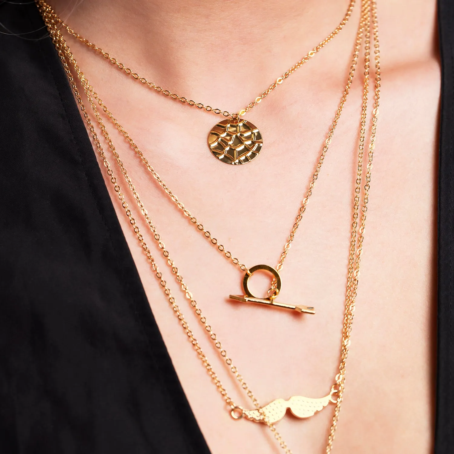 My Hearts My Compass Necklace