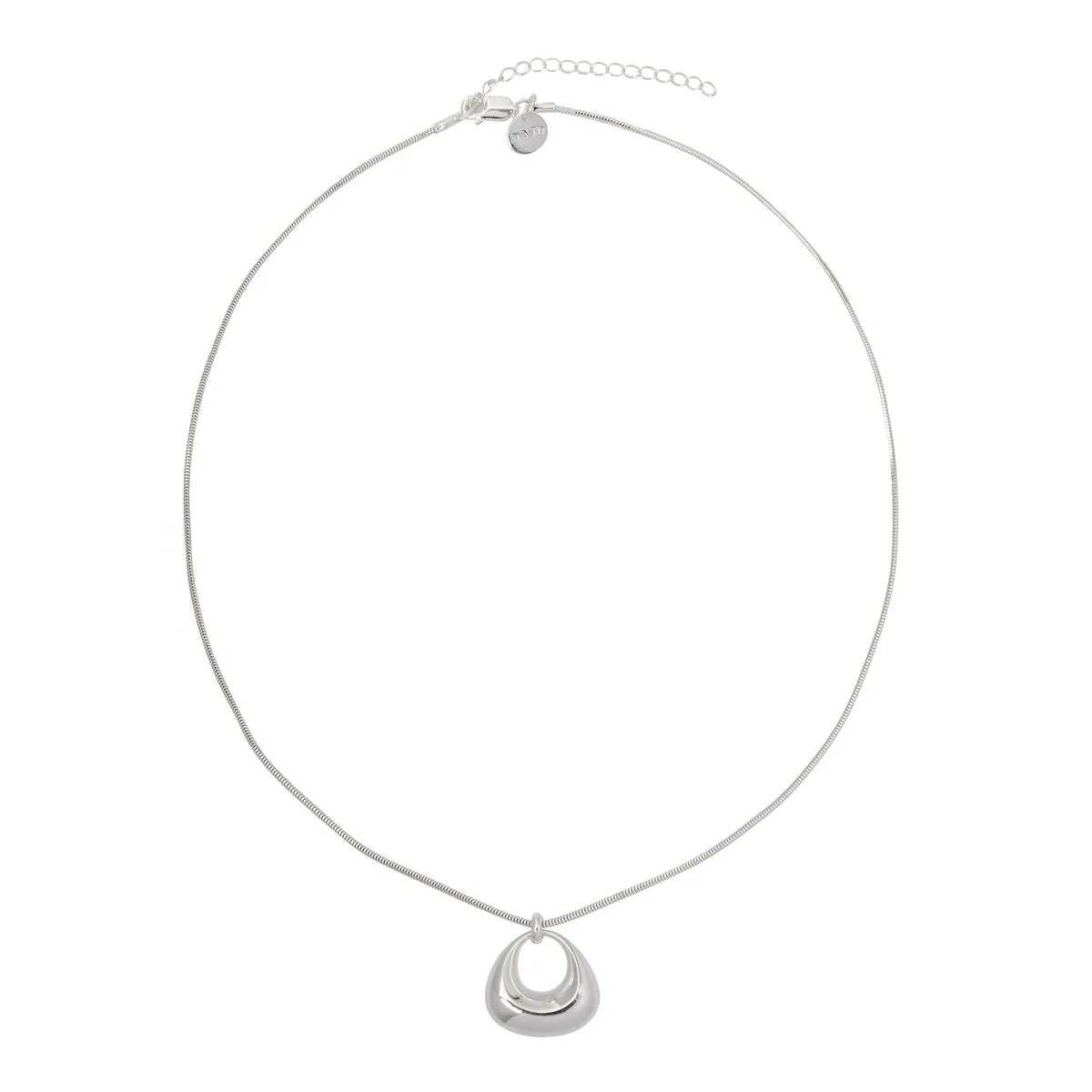 Najo N6624 Cyclops Silver Necklace