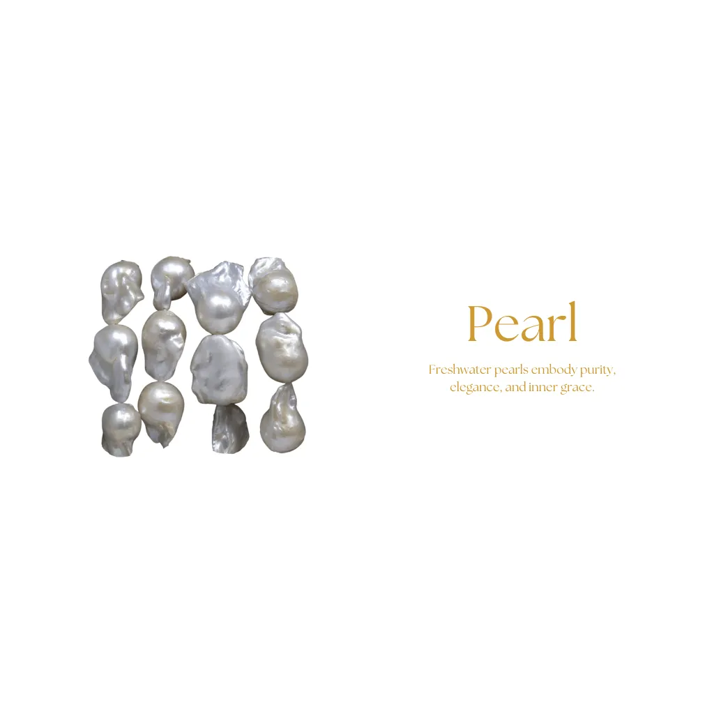 NECKLACE PEARL FLOWER