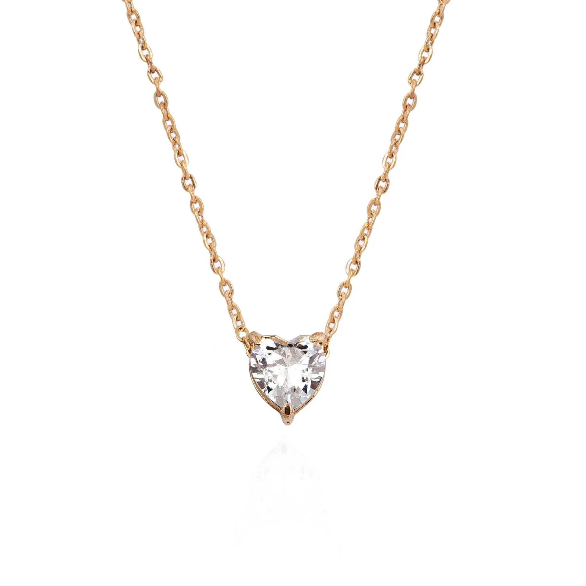 New Double Layer Necklace For Women Imitation Pearl Crystal Heart Pendant Chokers Necklaces Girls Bohemia