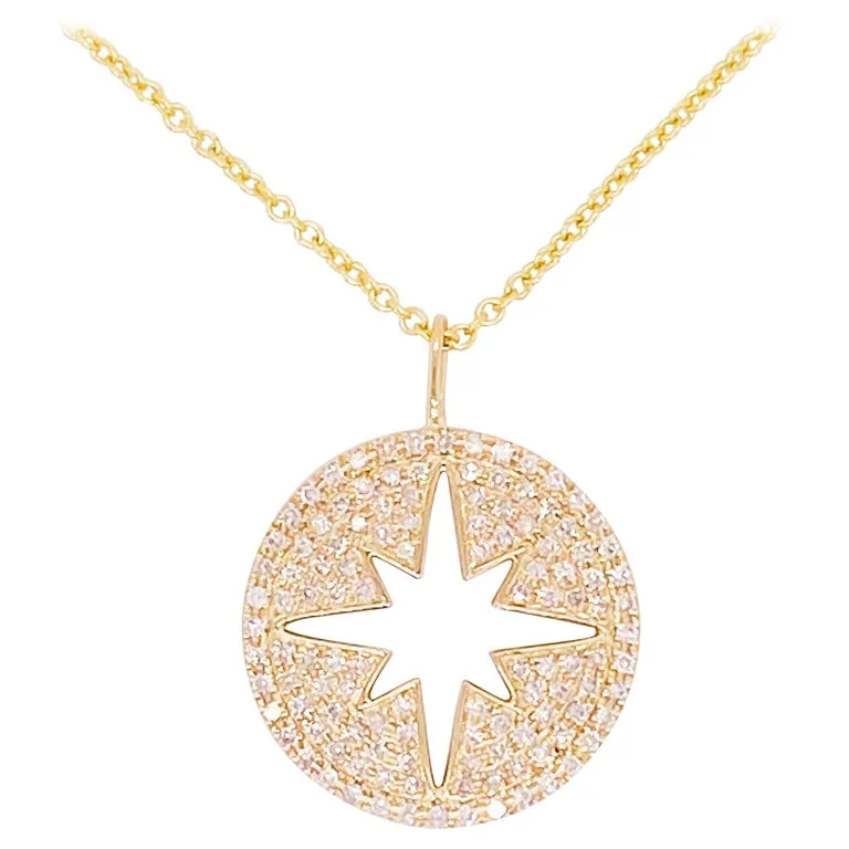 North Star Diamond Necklace