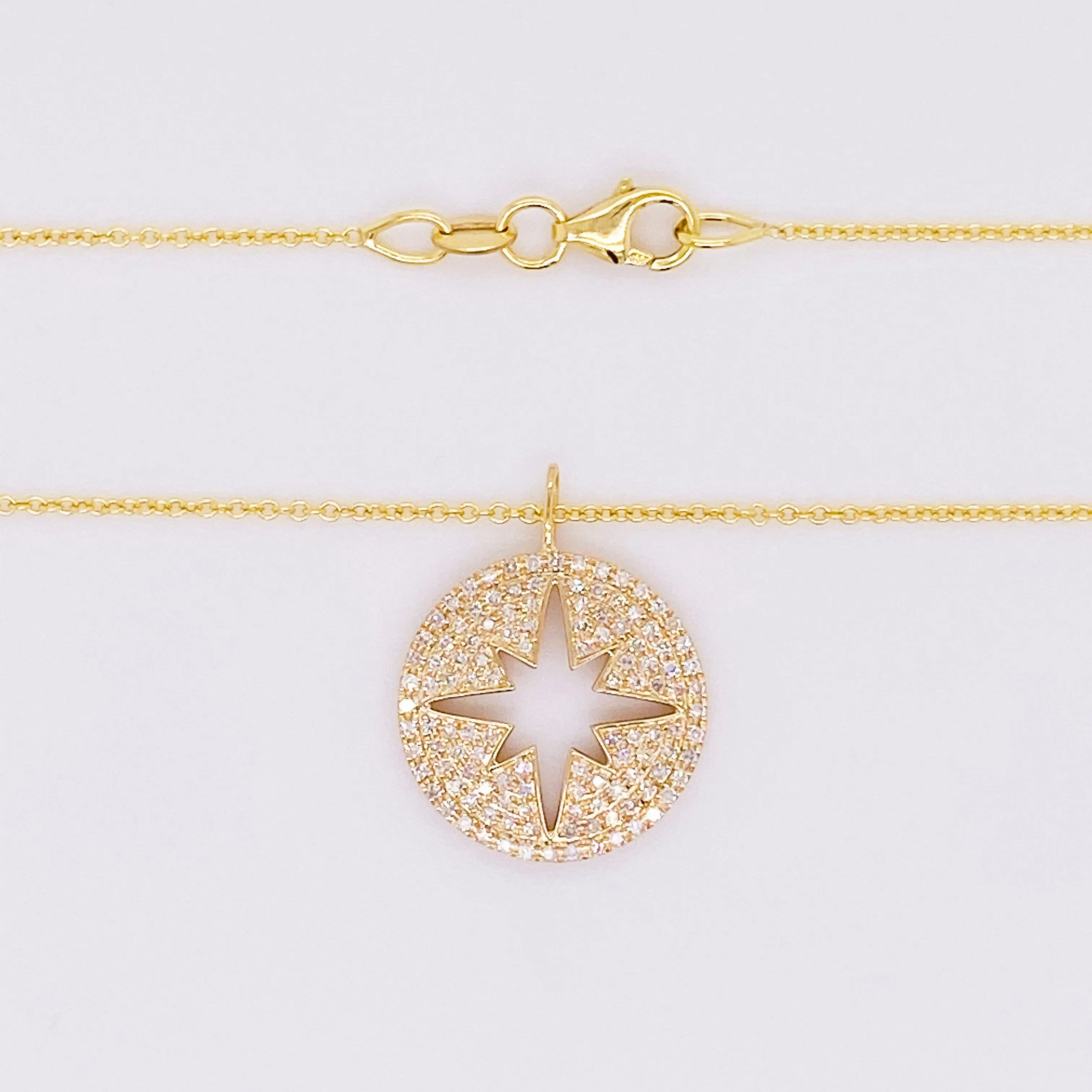 North Star Diamond Necklace