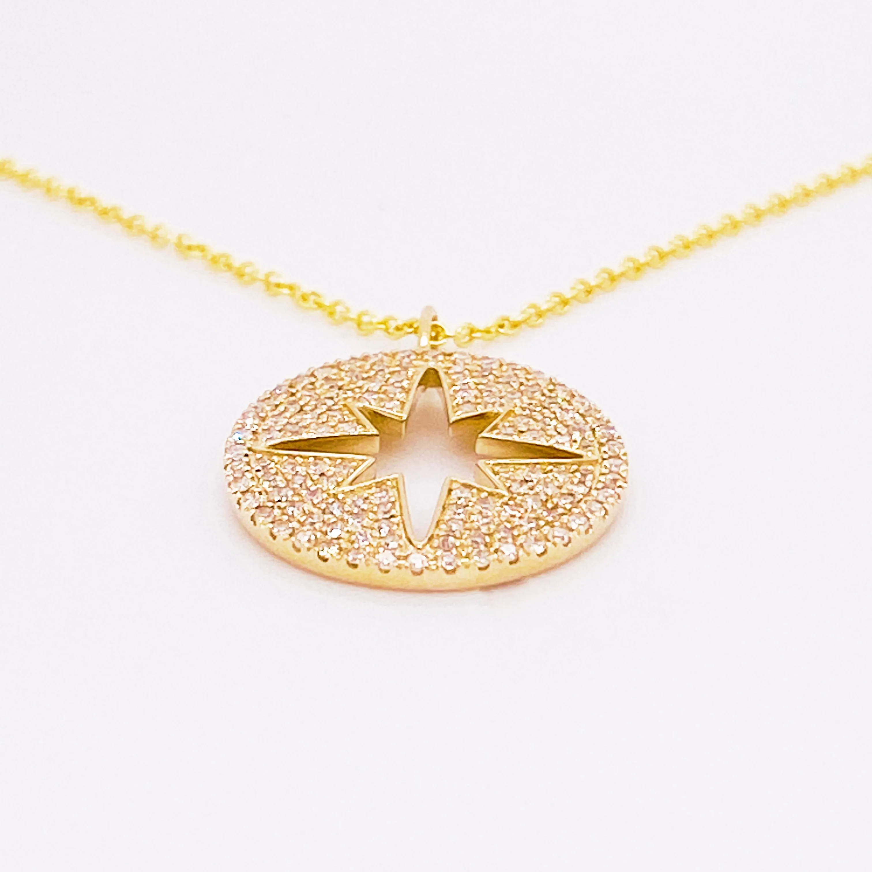 North Star Diamond Necklace