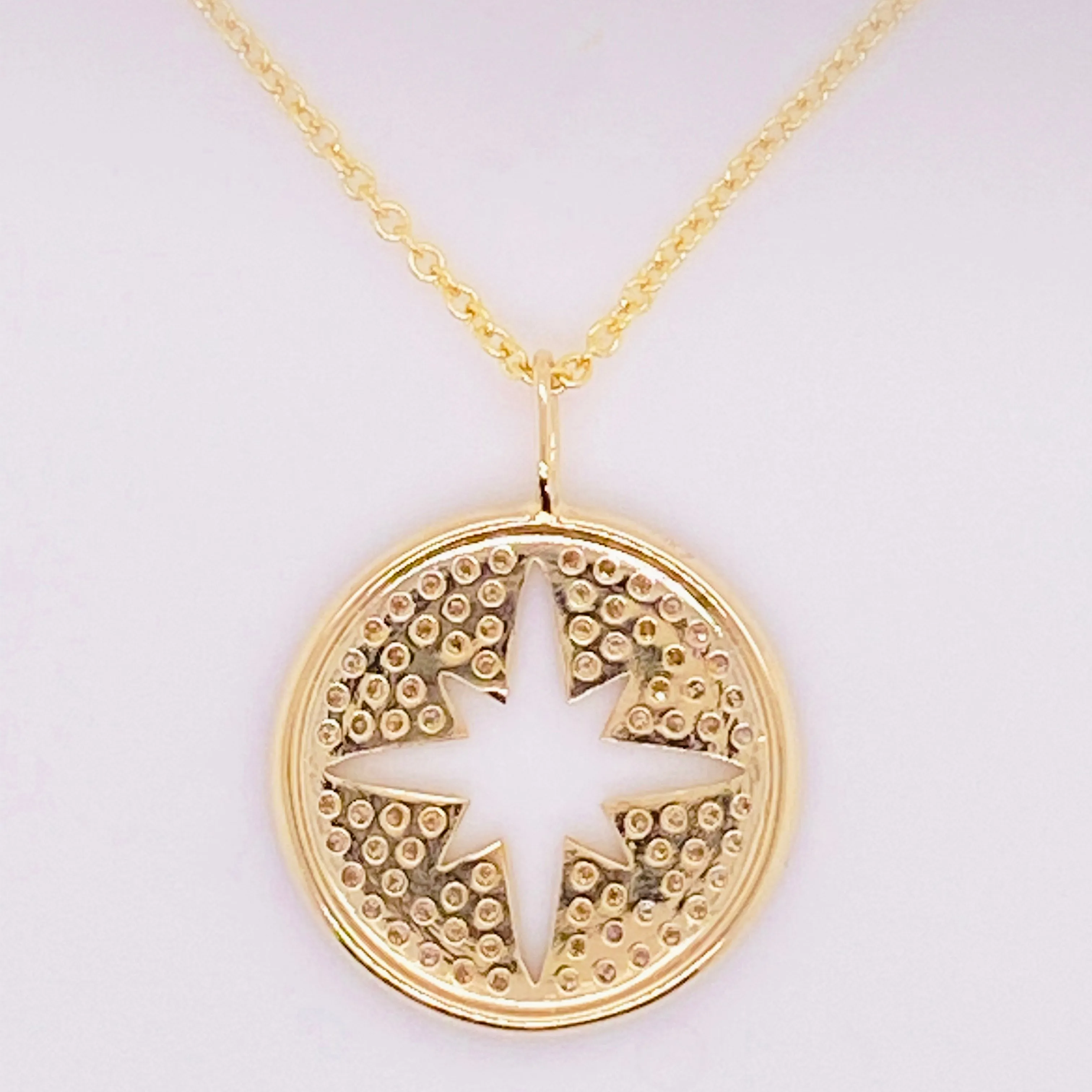 North Star Diamond Necklace