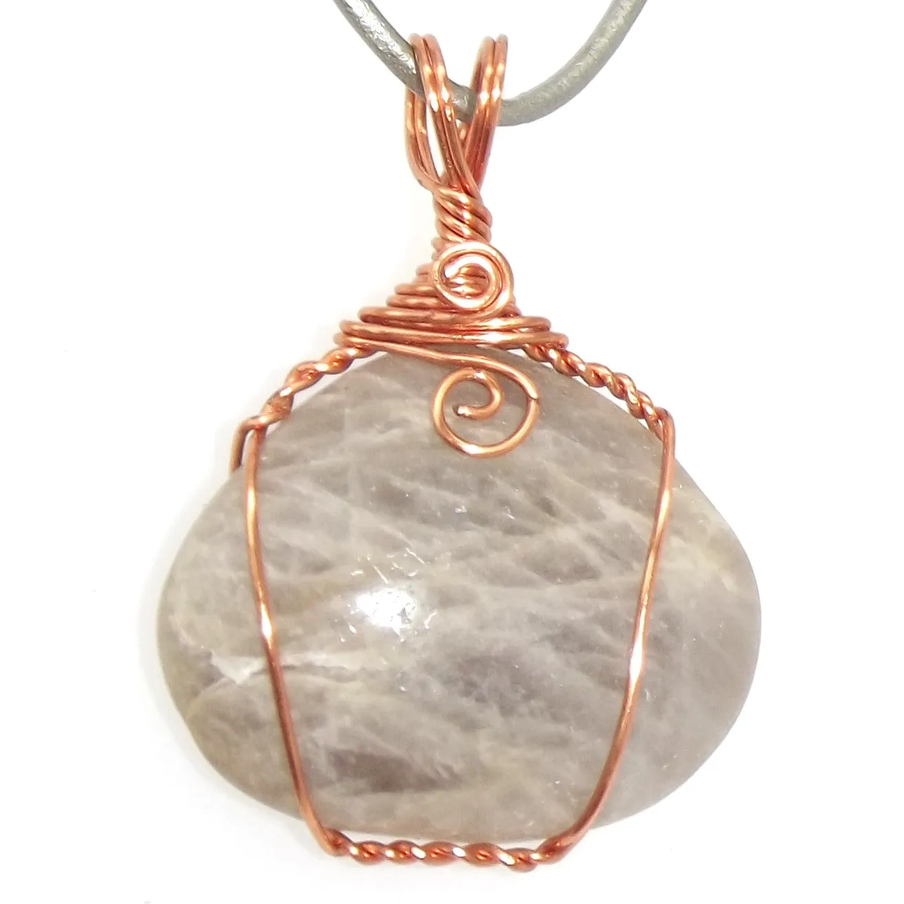 Ocean Tumbled Quartz - "Cape May Diamond" Necklace