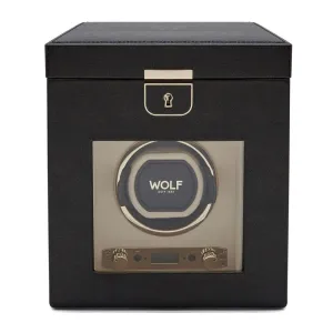 Palermo Single Watch Winder With Jewellery Storage