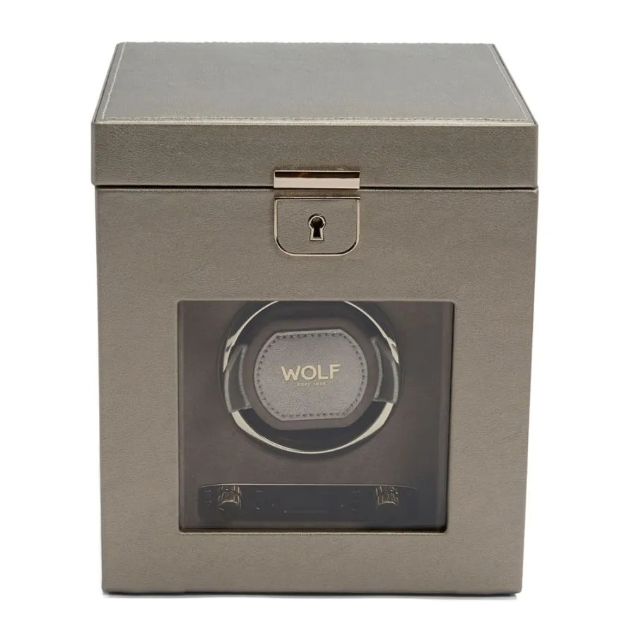 Palermo Single Watch Winder With Jewellery Storage