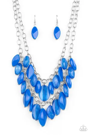Palm Beach Beauty Blue Paparazzi Necklace