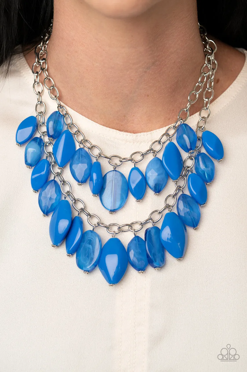 Palm Beach Beauty Blue Paparazzi Necklace
